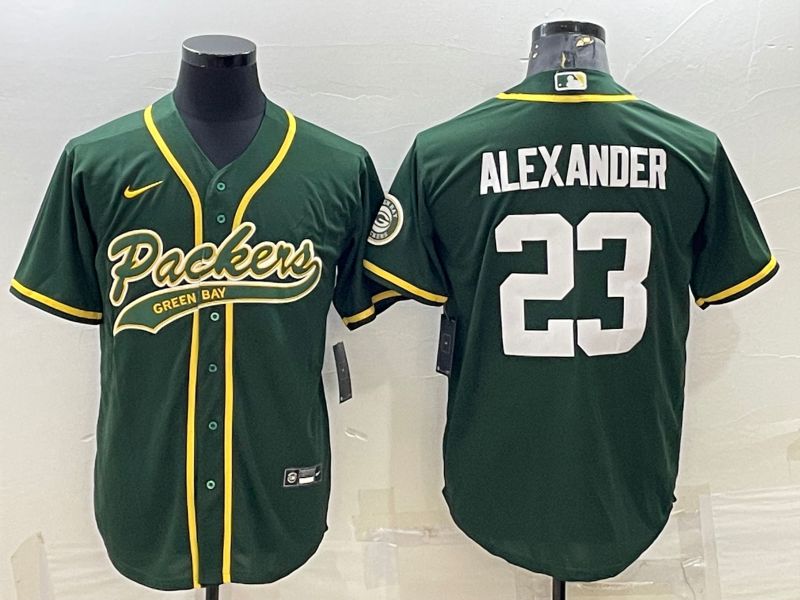 Men Green Bay Packers #23 Alexander Green 2022 Nike Co branded NFL Jersey->green bay packers->NFL Jersey